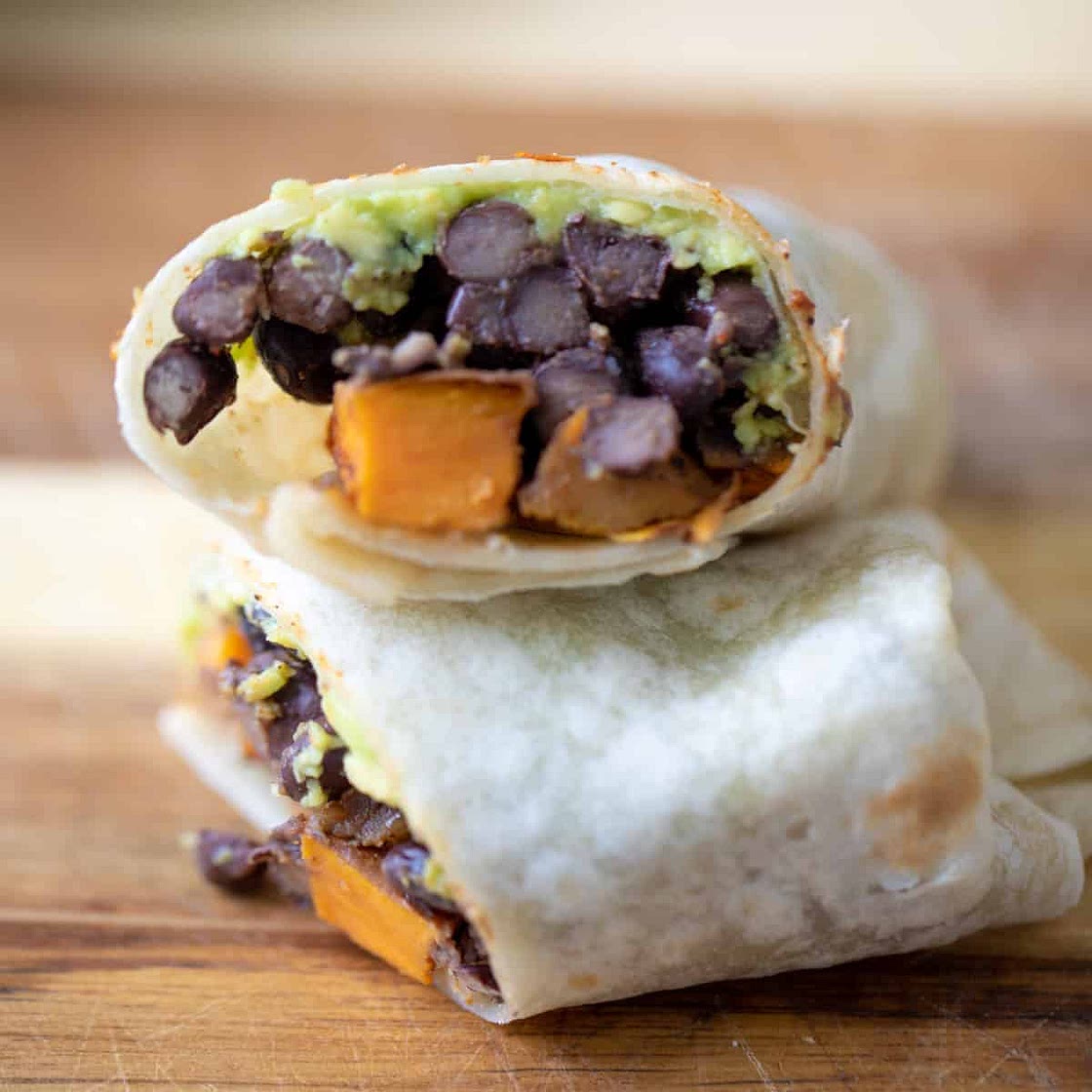 Sweet Potato Burritos