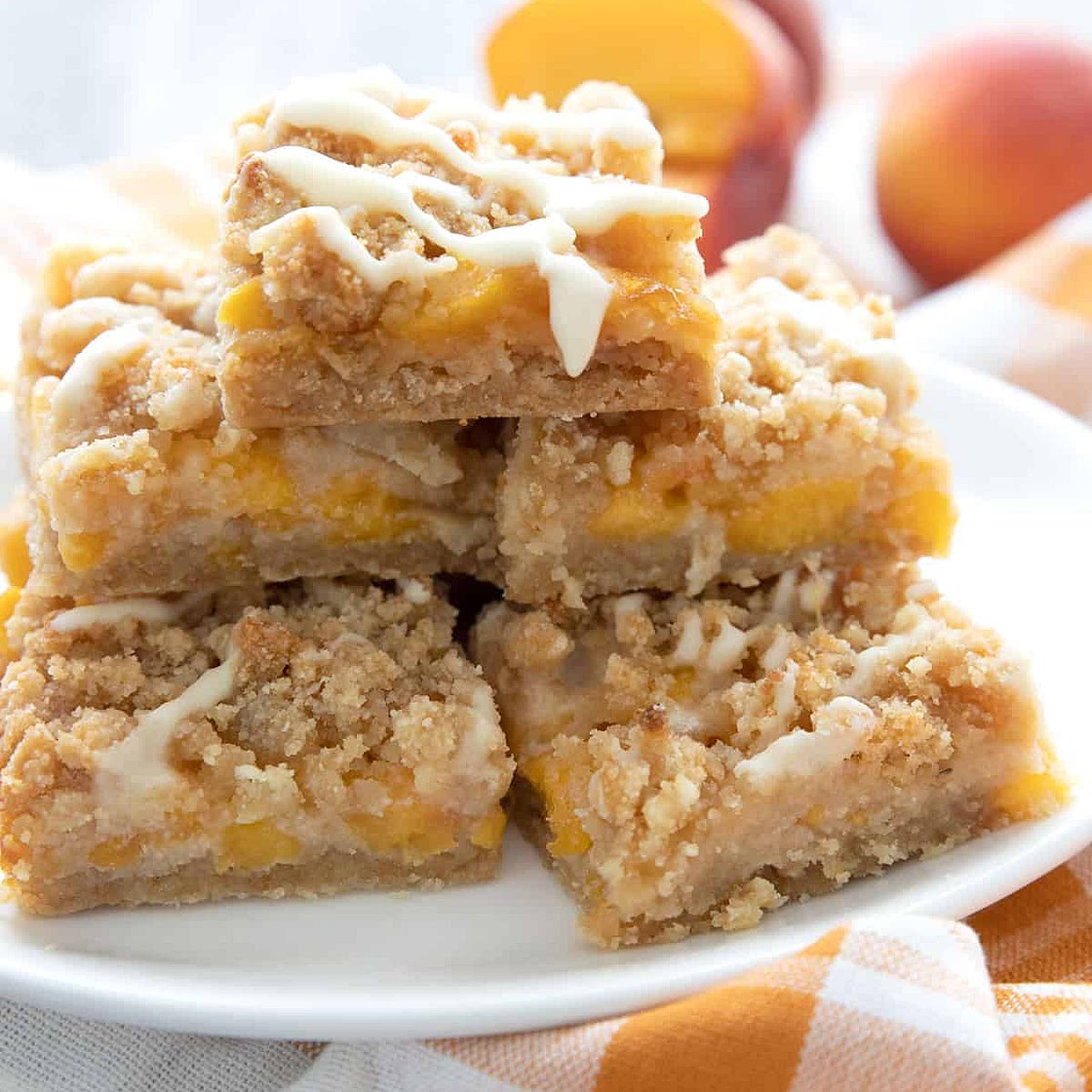 Peach Cobbler Bars Recipe
