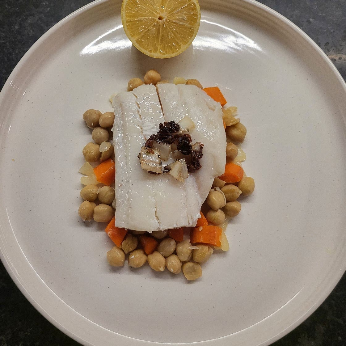 Foolproof Fish with Spiced Chickpeas