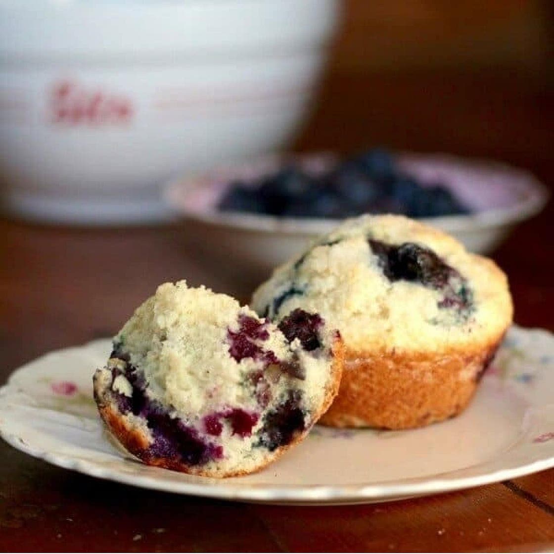 Buttermilk Blueberry Muffins