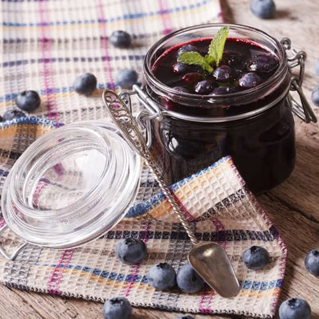 No Sugar Added Blueberry Sauce