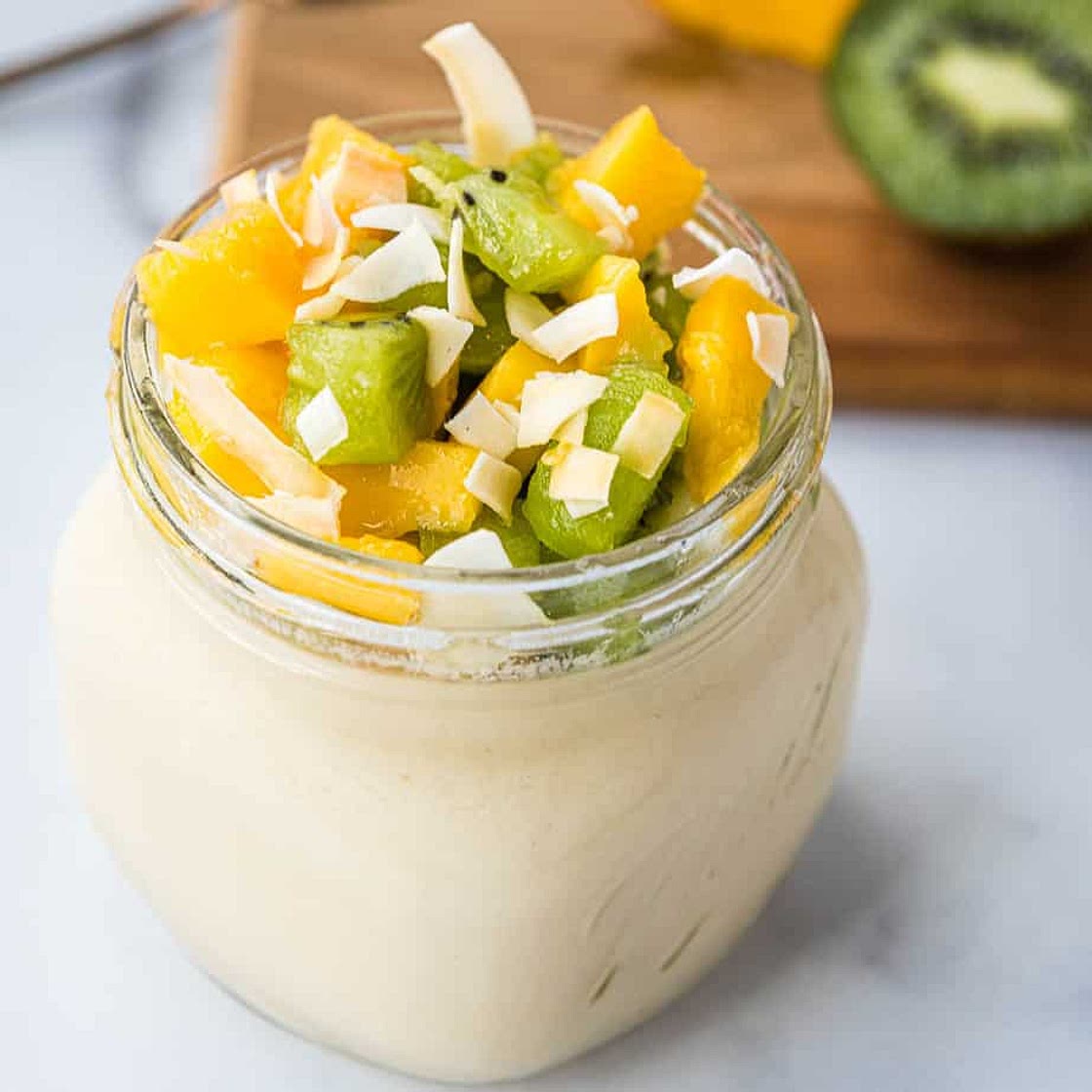 Mango Kiwi Breakfast Parfaits (Paleo, AIP)
