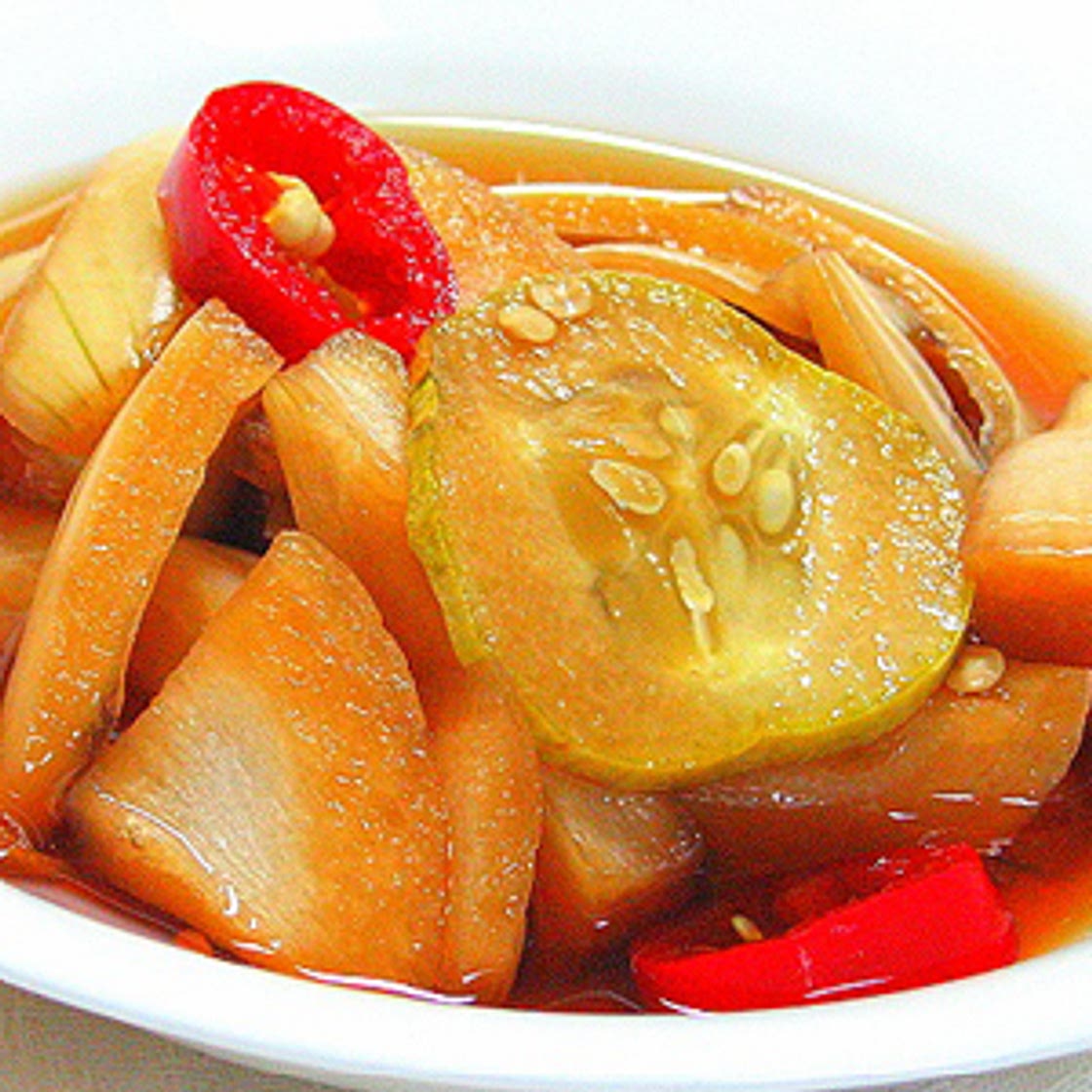 채소간장장아찌