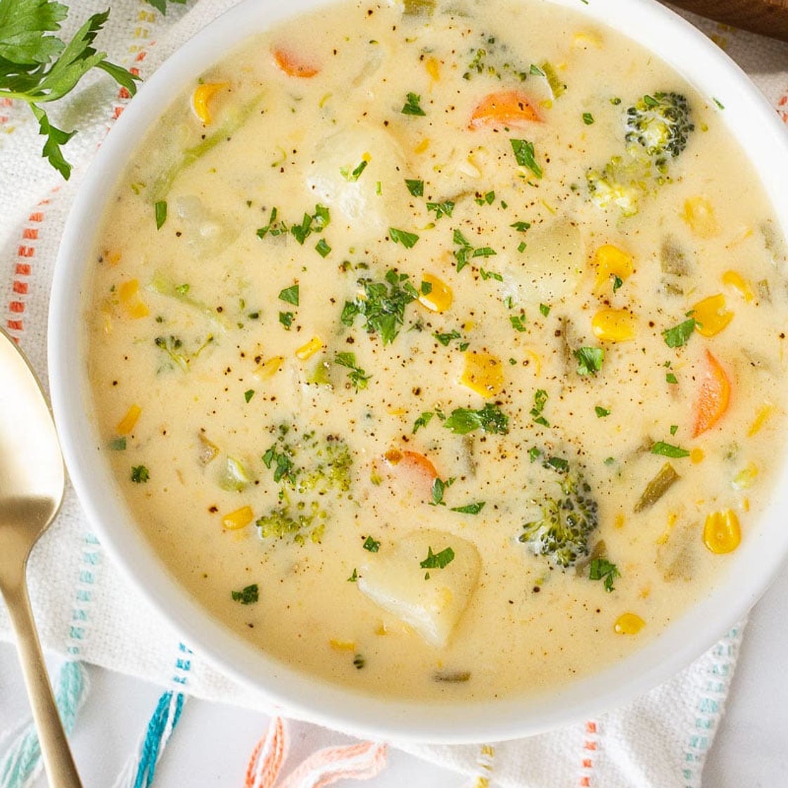 Creamy Vegetable Soup