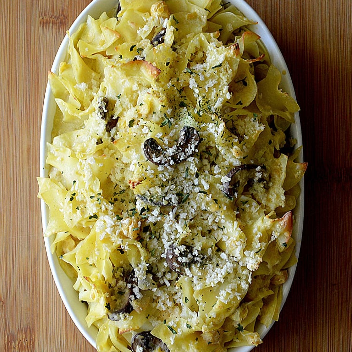 Chickpea Noodle Casserole {Vegan}