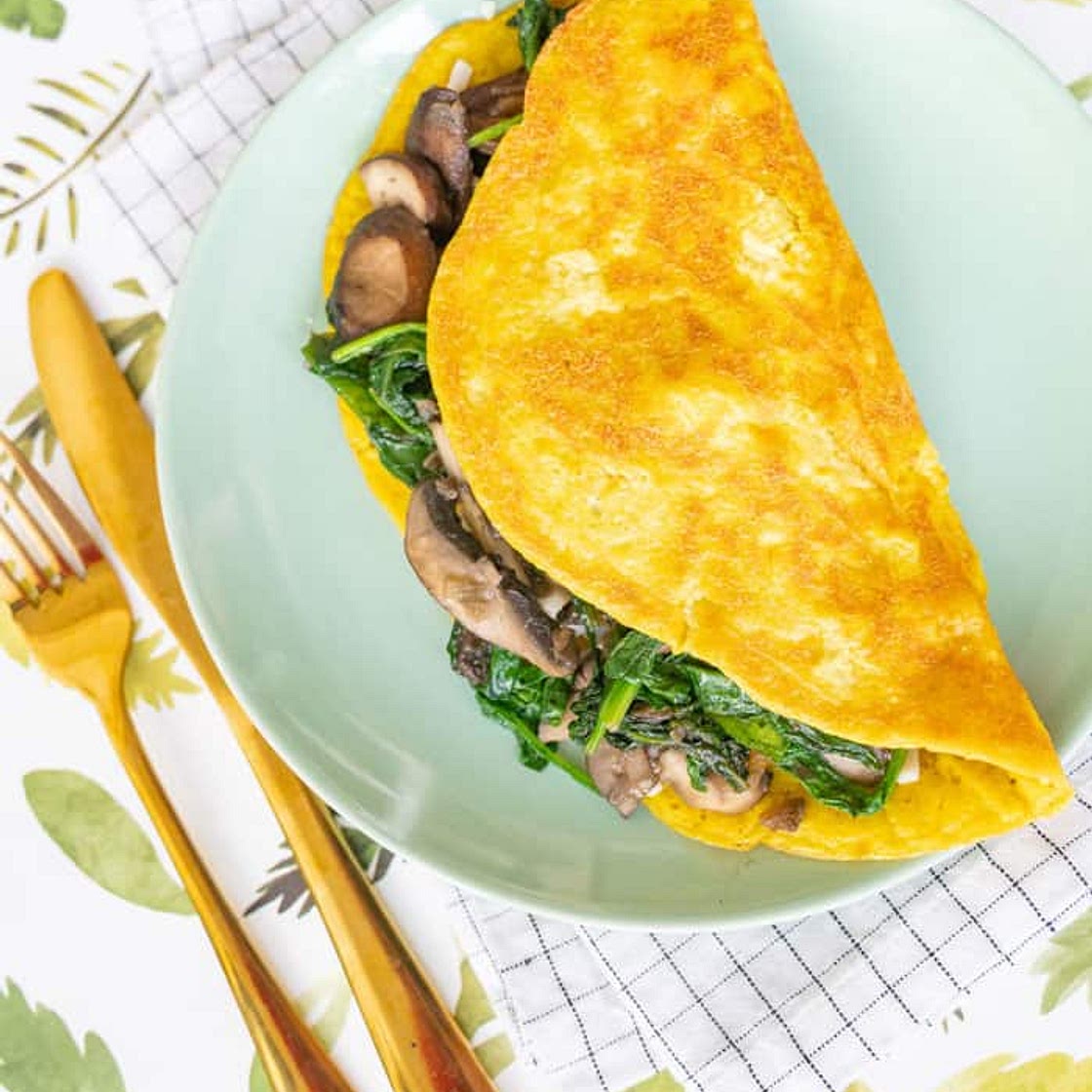 The BEST Vegan Omelette EVER