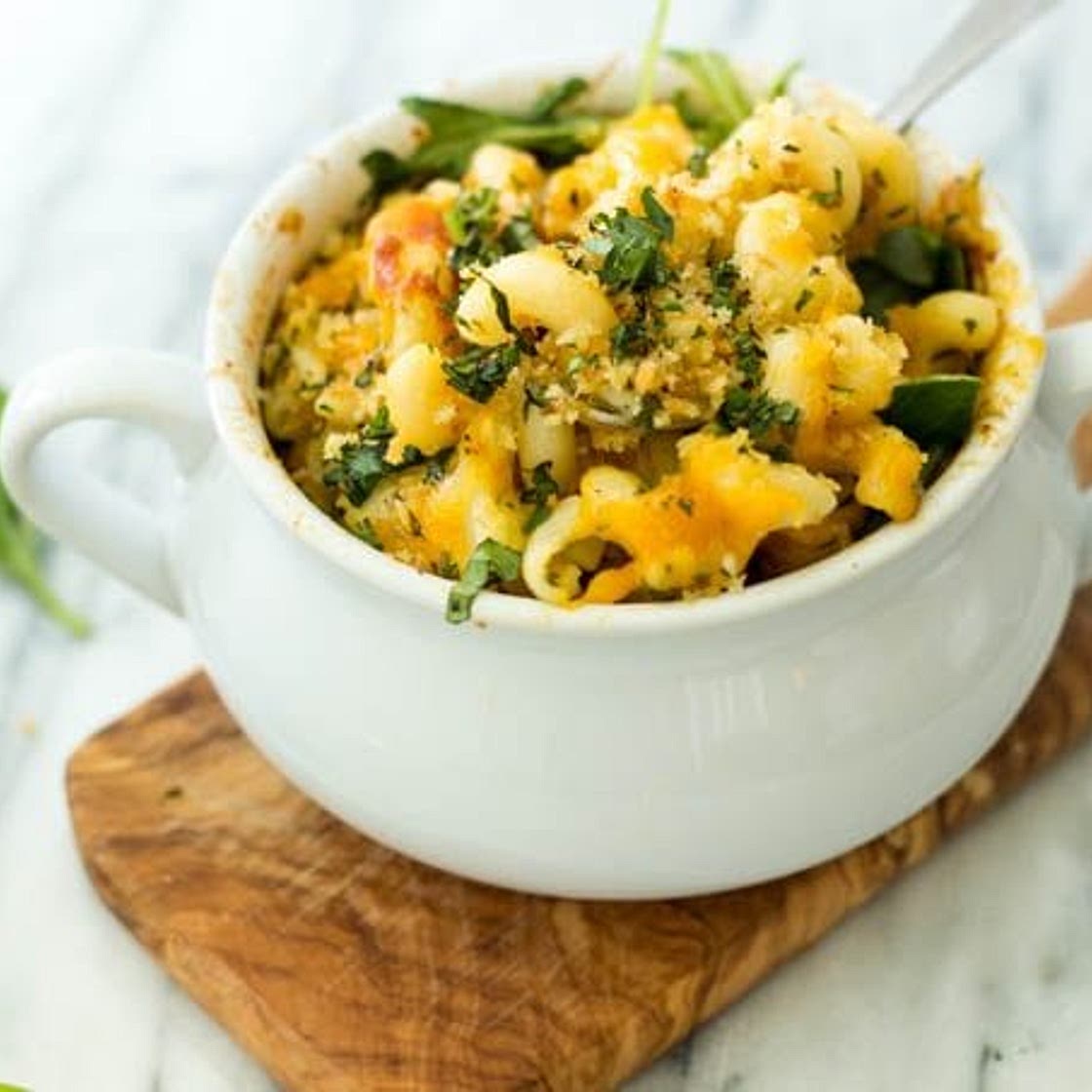 Green Goddess Mac and Cheese