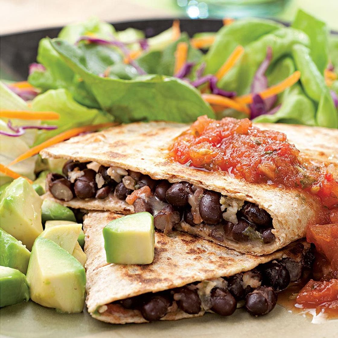 Black Bean Quesadillas