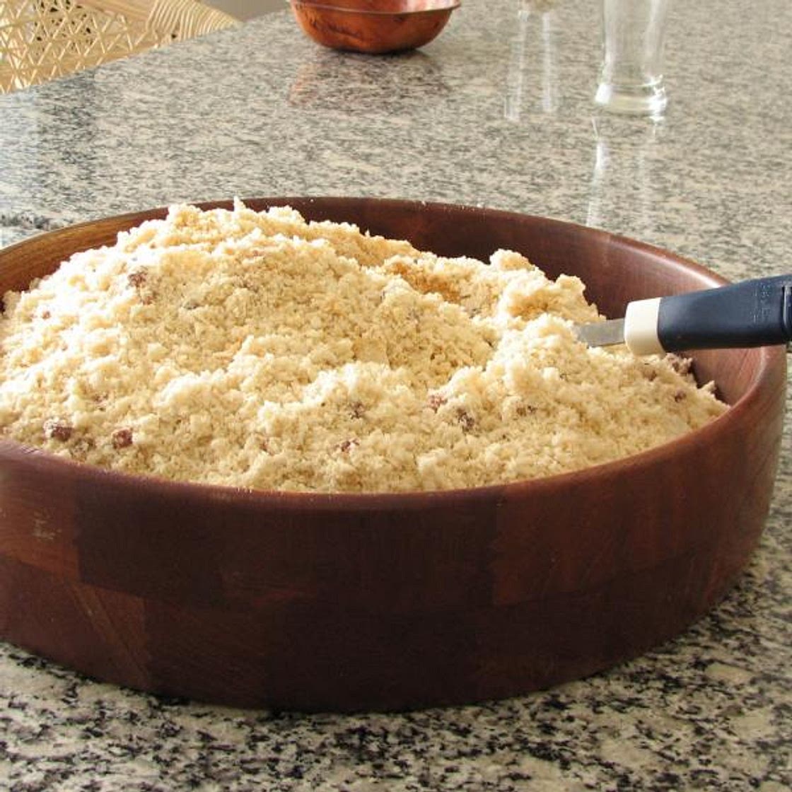 Receita de Farofa simples