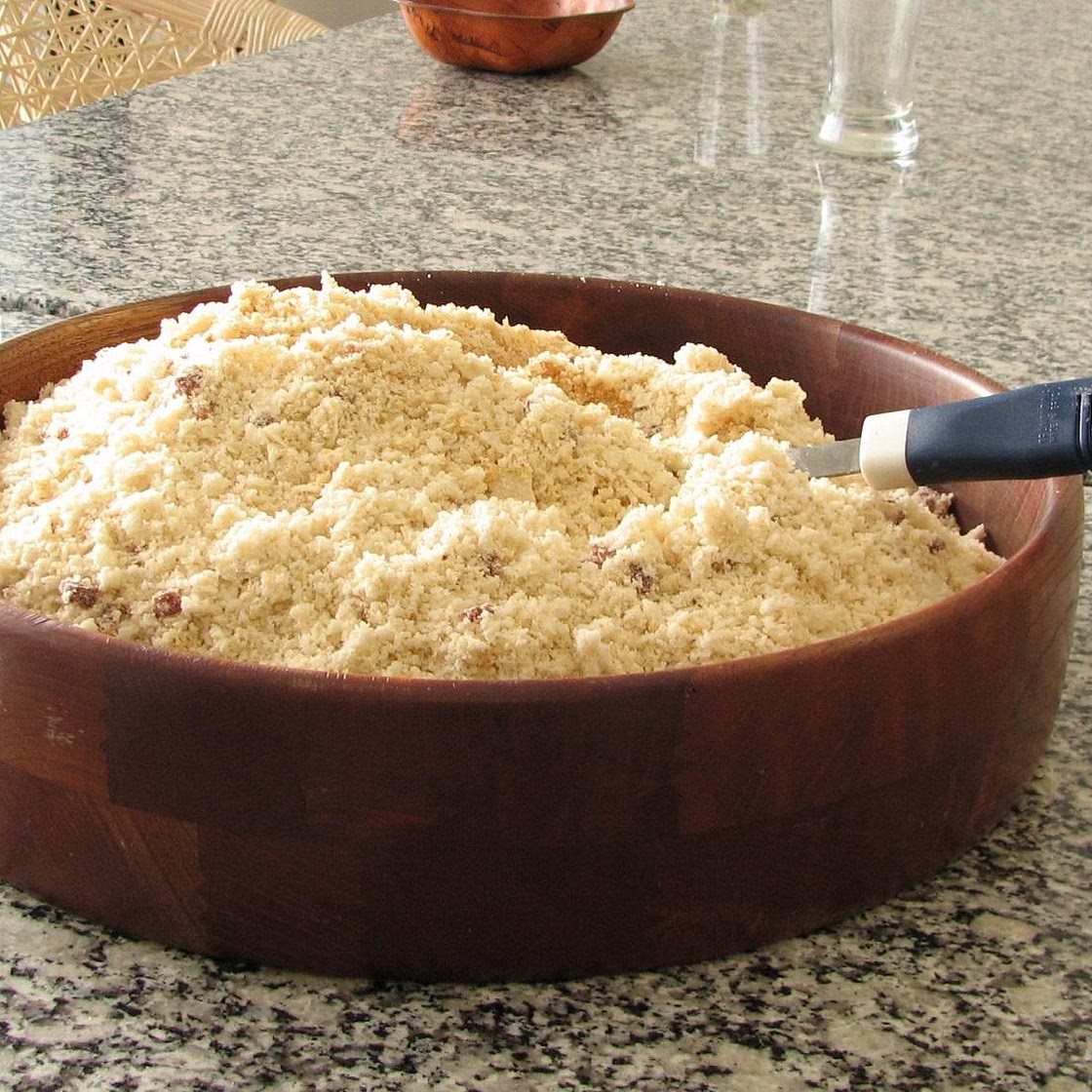 Receita de Farofa simples