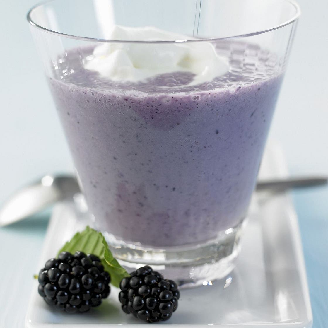 Brombeer-Vanille-Smoothie