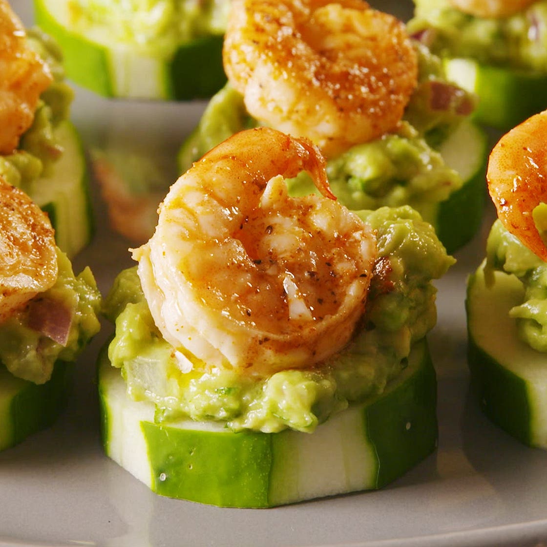 Shrimp Cucumber Bites