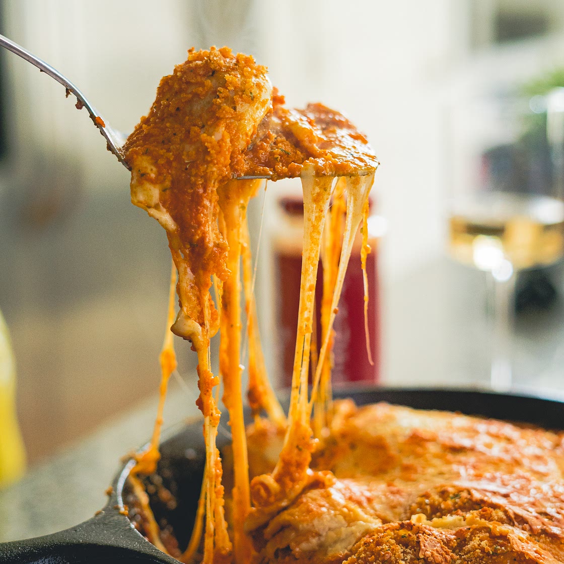 TRUFFLE RAVIOLI SKILLET LASAGNA