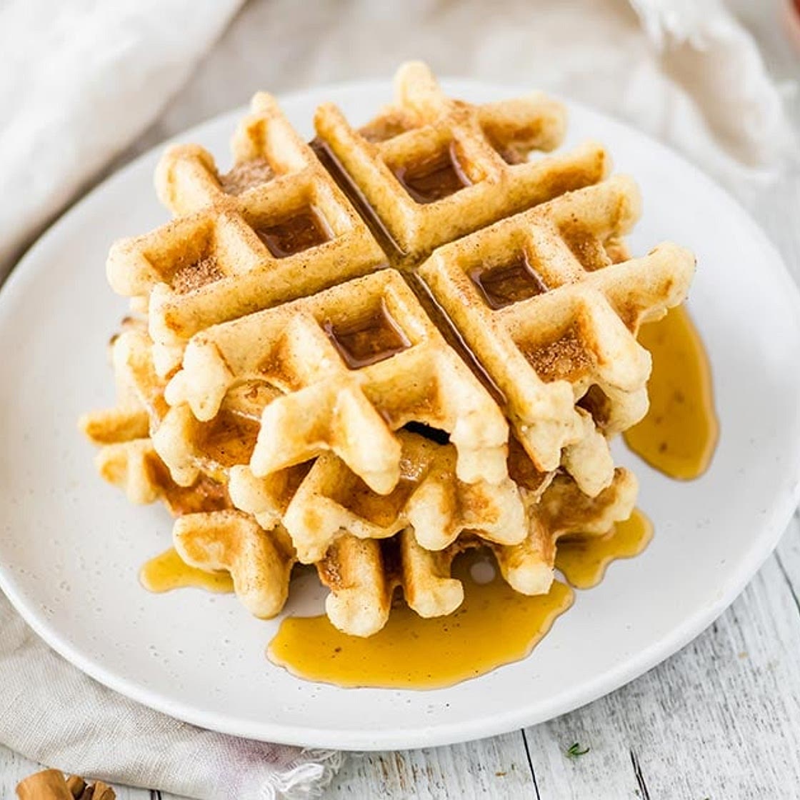 Paleo Churro Waffles