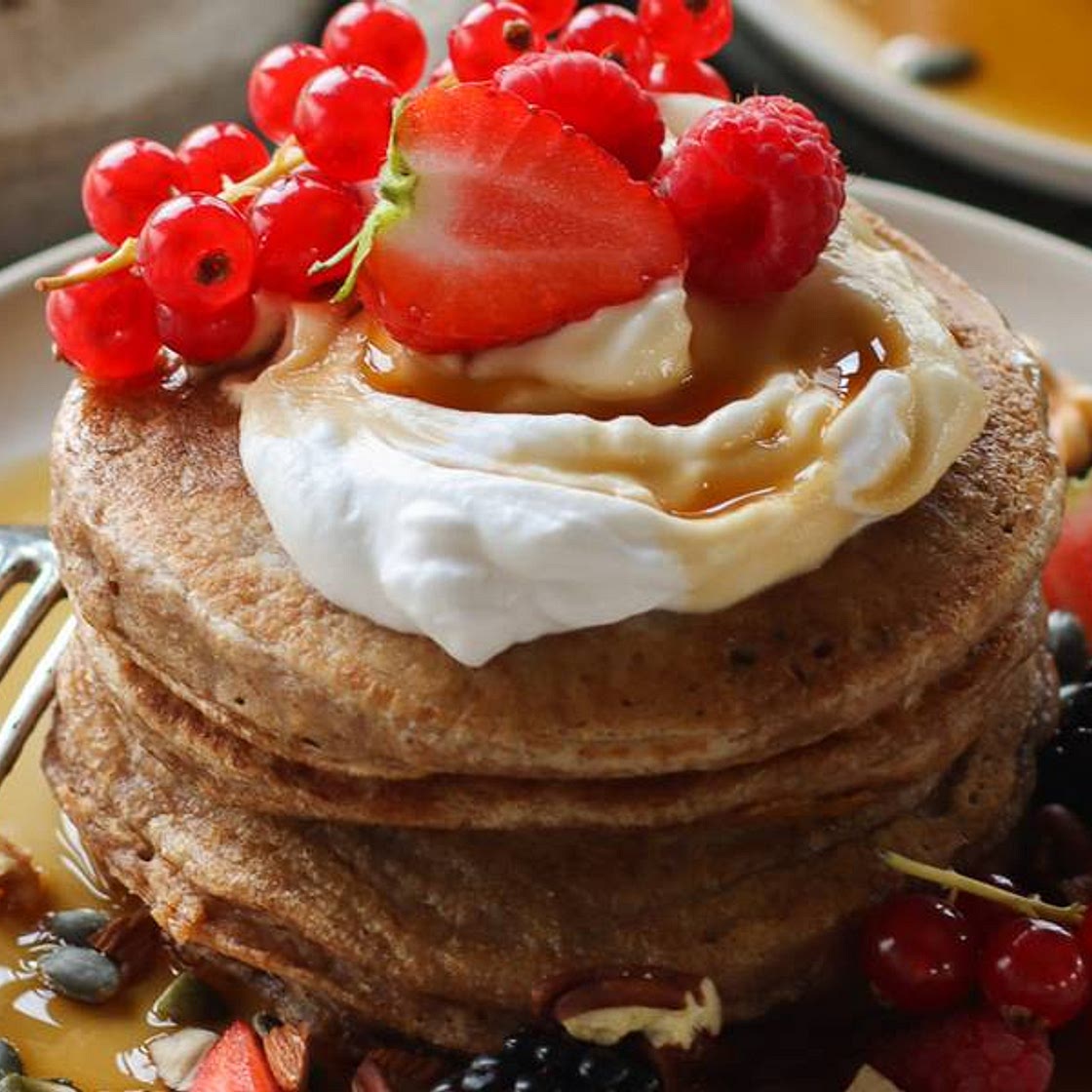 High Protein Vegan Pancakes