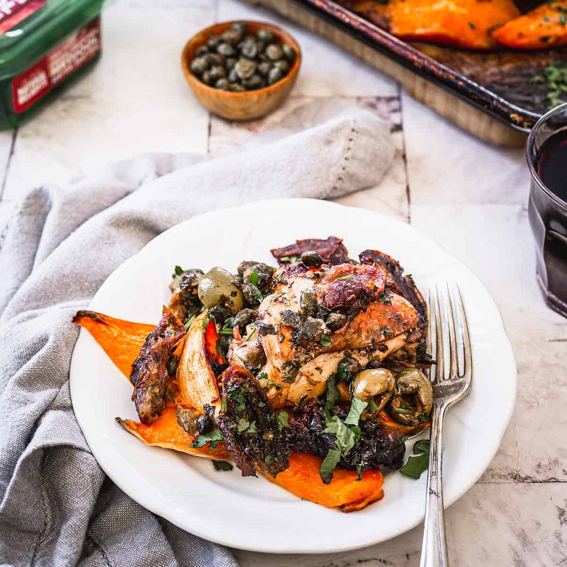 Chicken Marbella Ottolenghi-style