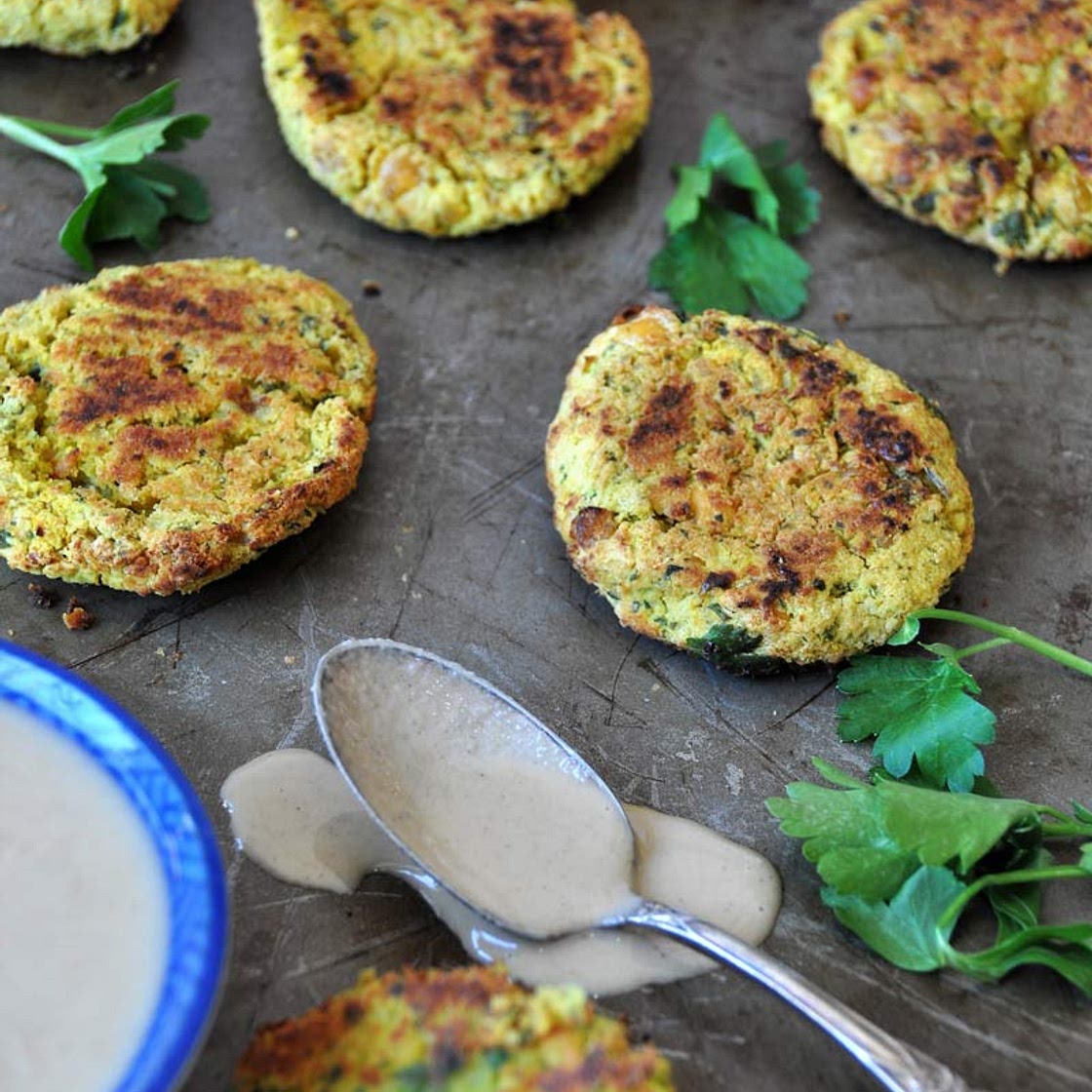 Crispy Oven Fried Falafel