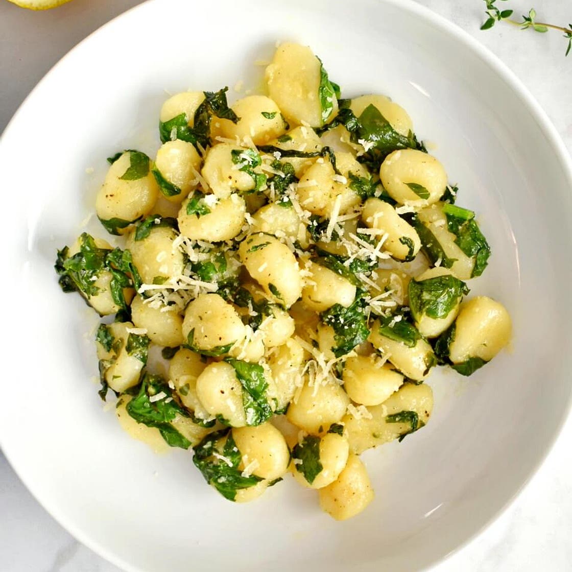 Gnocchi with Swiss Chard