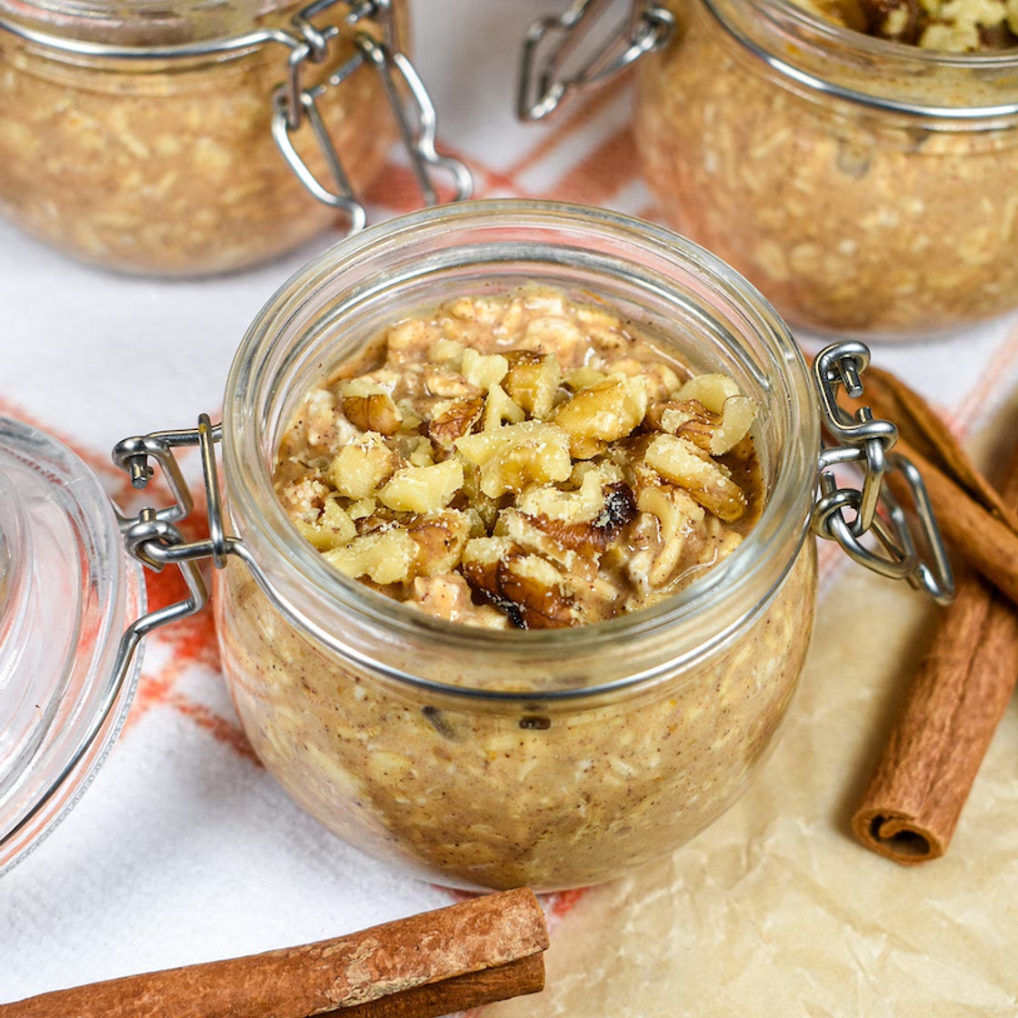 Pumpkin Spice Overnight Oats