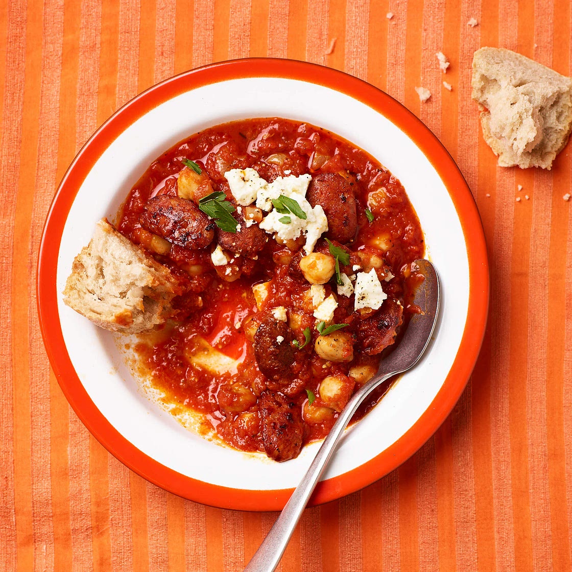 Air Fryer Chorizo Stew