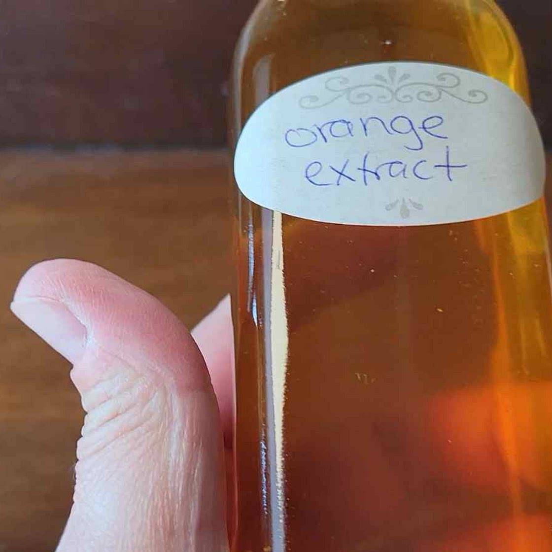 Easy Homemade Orange Extract