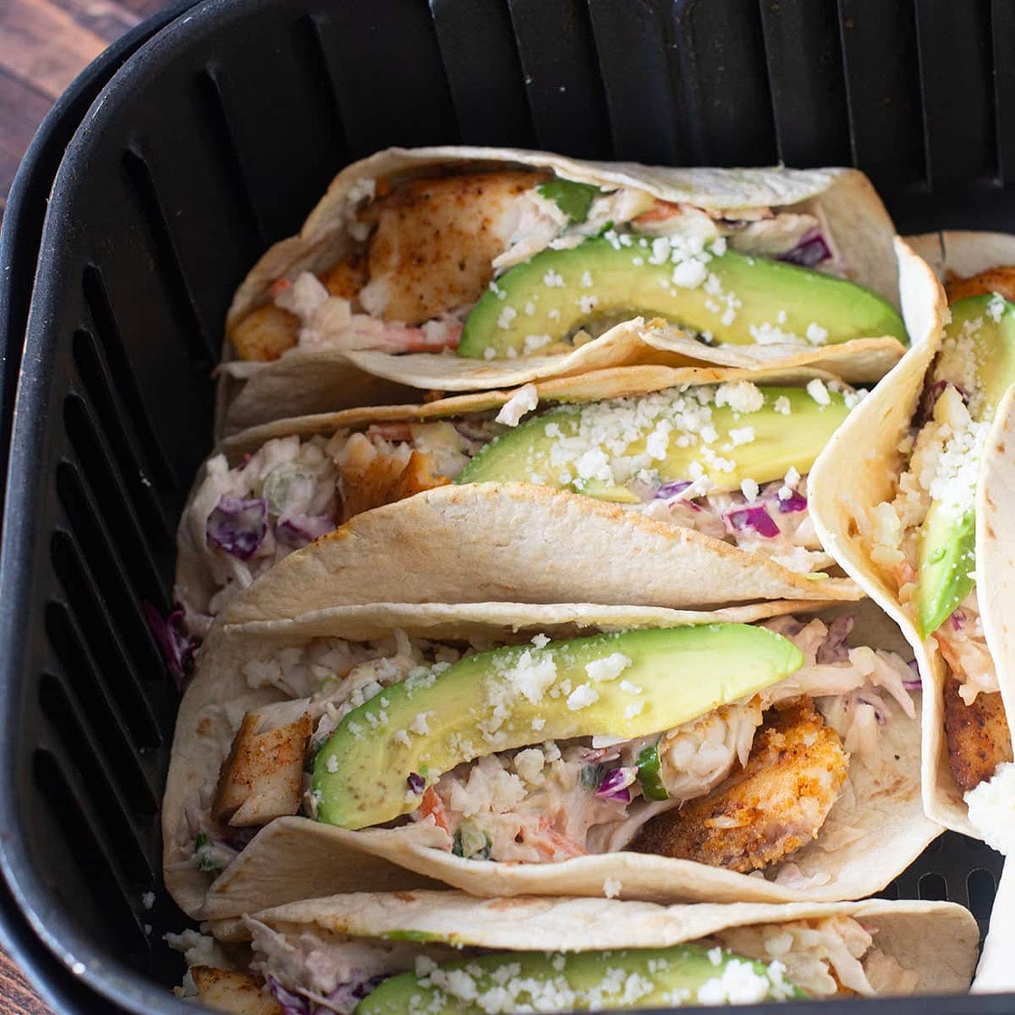 Air Fryer Fish Tacos Recipe