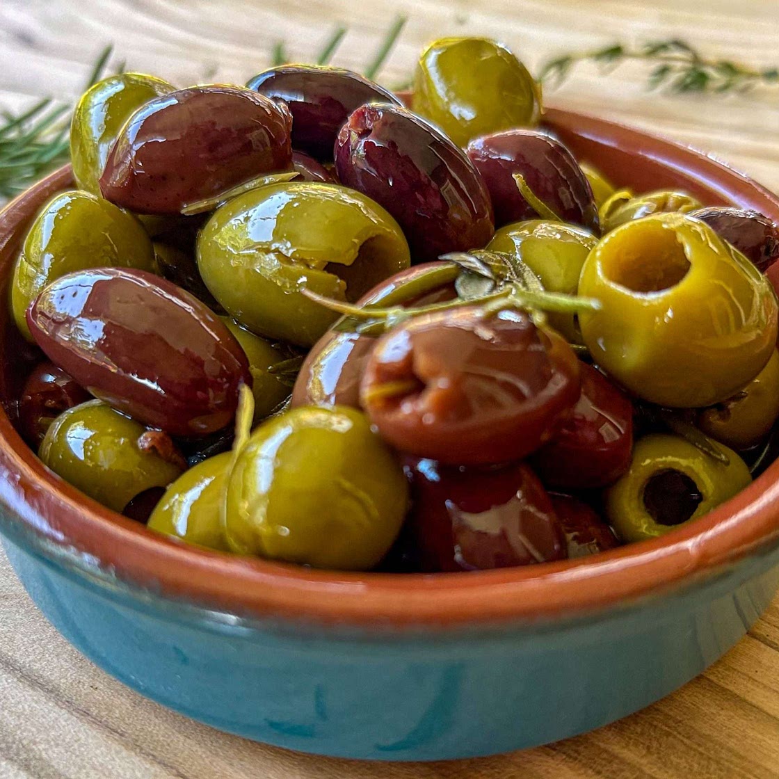 Warm Olives Tapas
