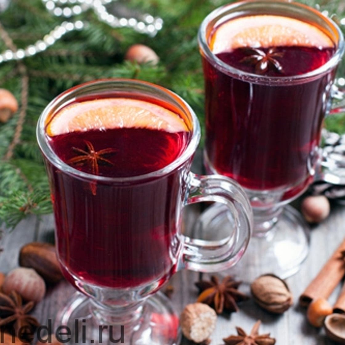 Безалкогольный глинтвейн