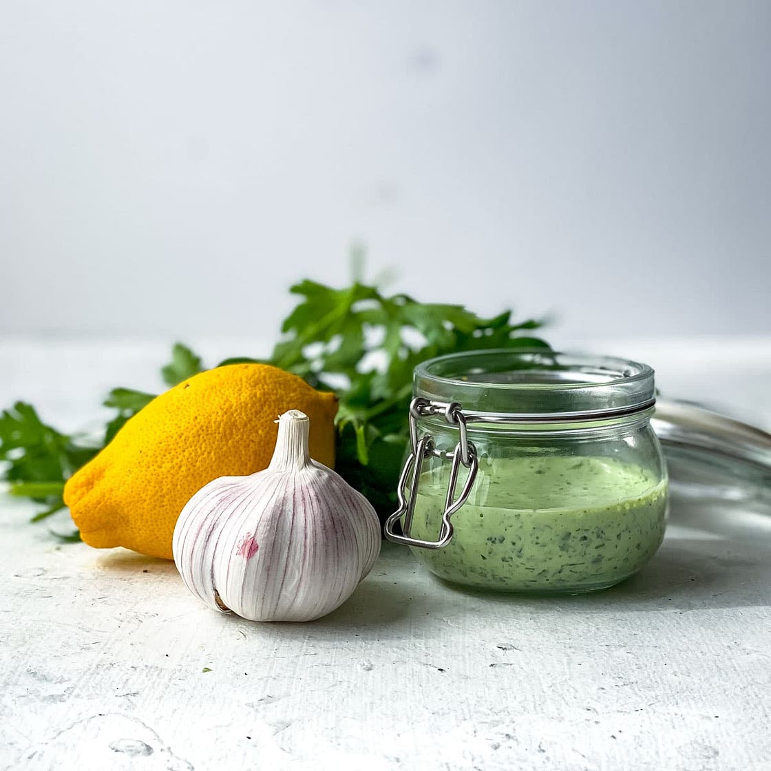 Healthy Green Goddess Dressing