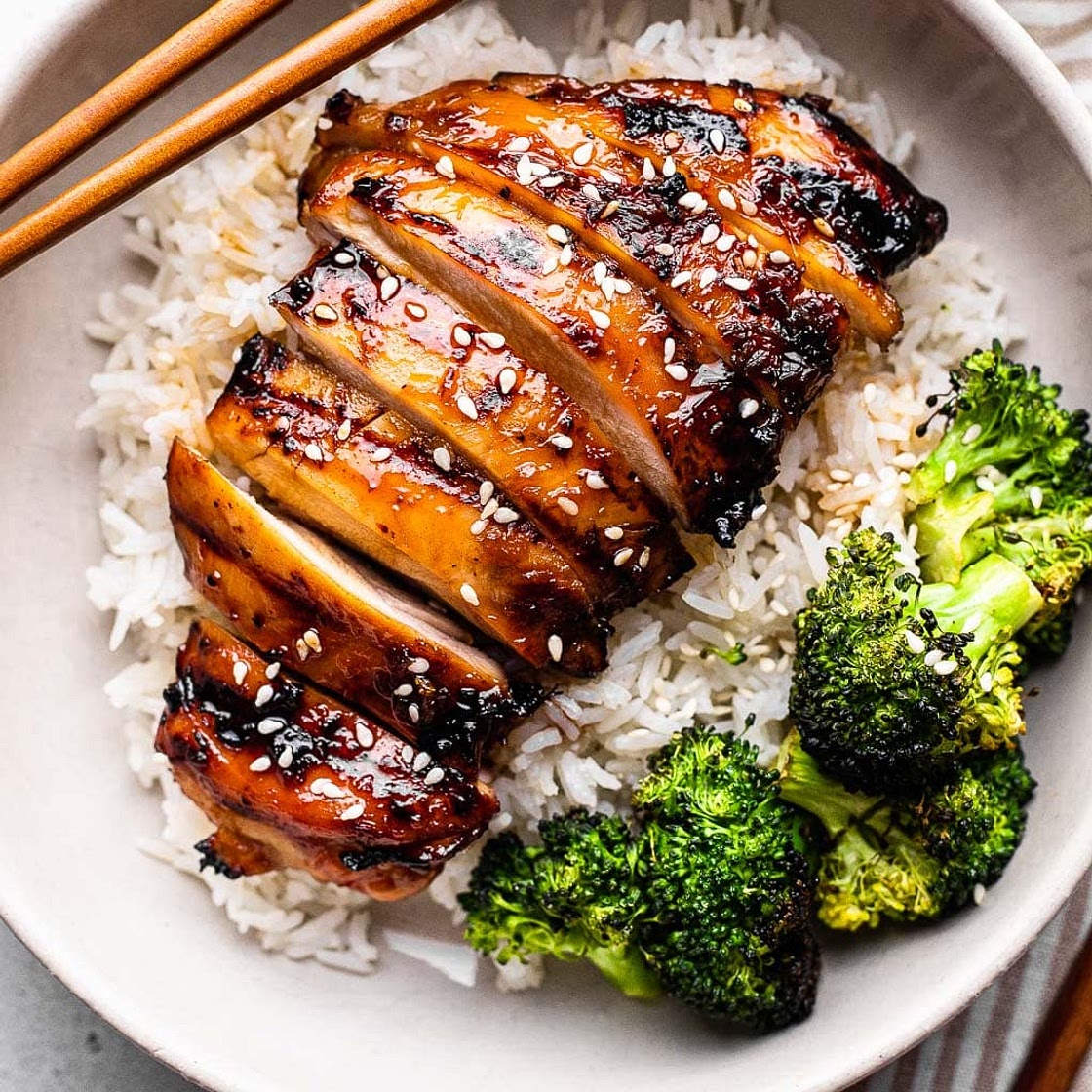 Grilled Teriyaki Chicken Bowl Recipe