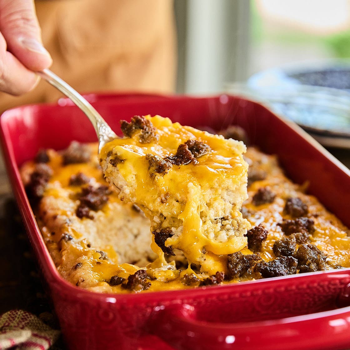 Grits and Sausage Casserole