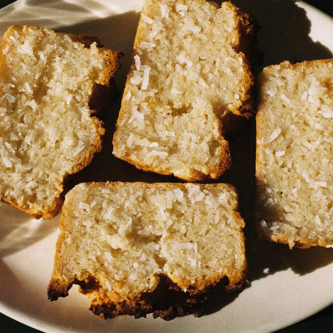 Vegan coconut bread