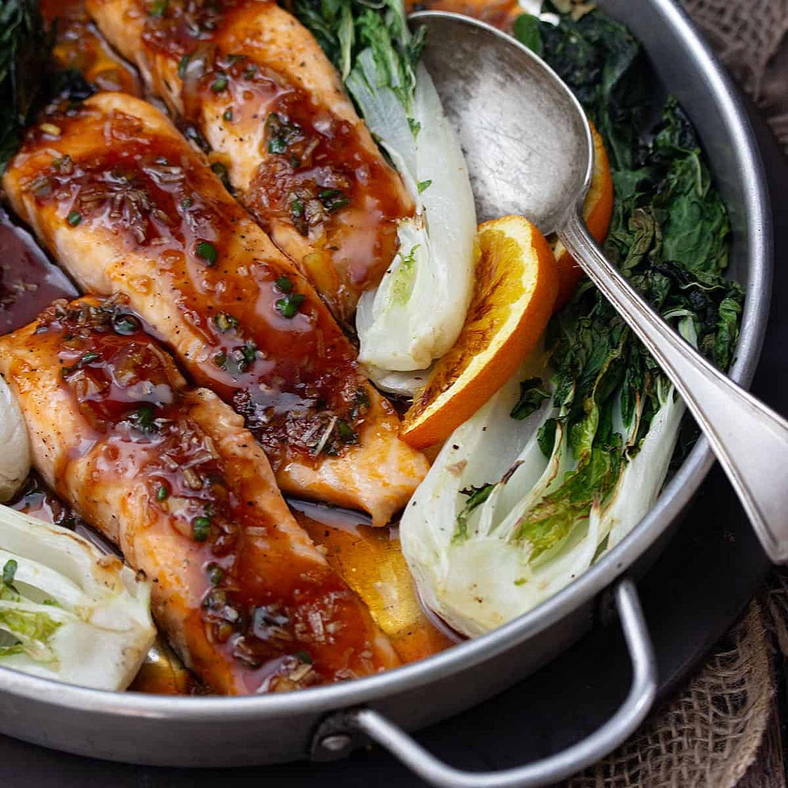 Spicy Orange Salmon
