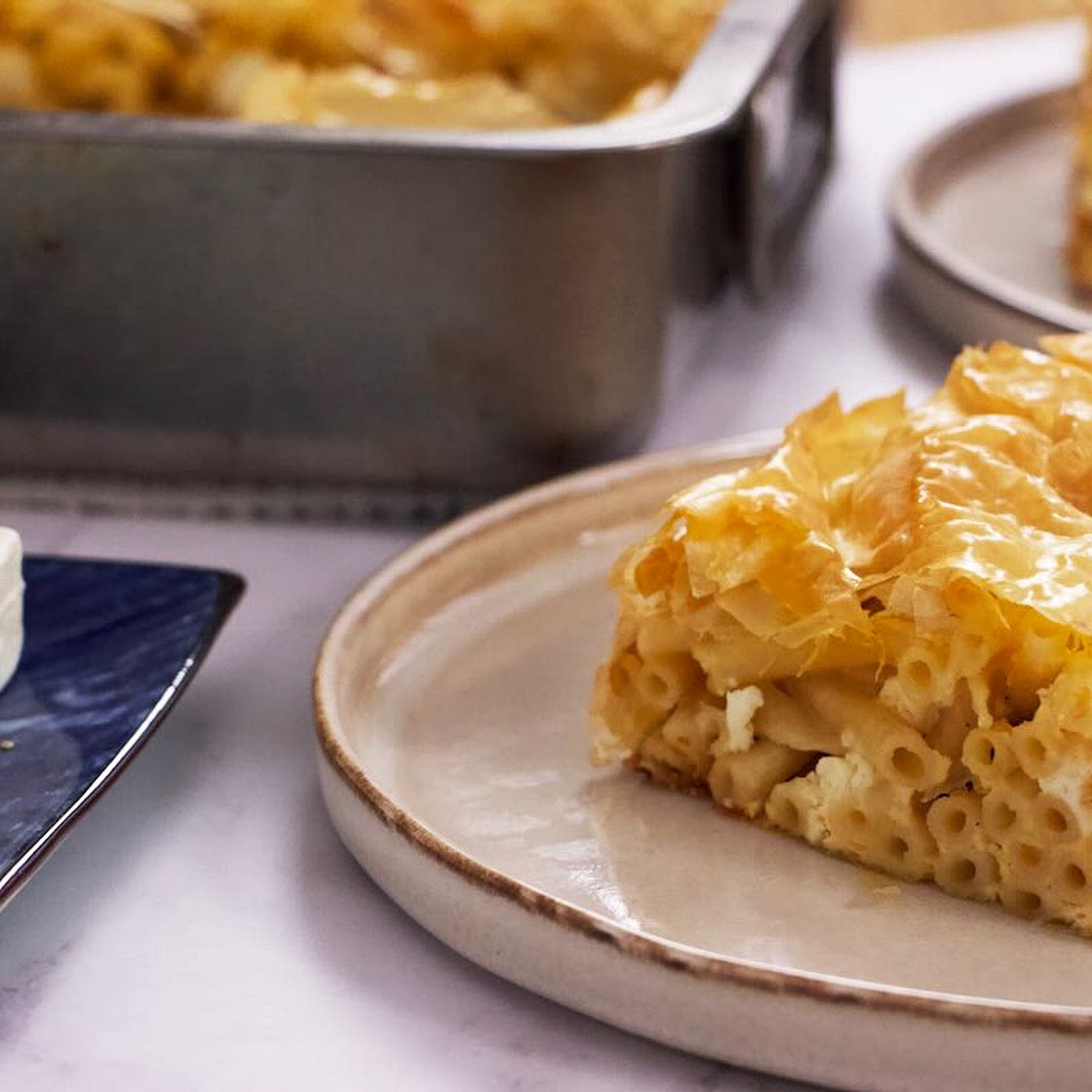 Greek Pasta Pie (Makaronopita)