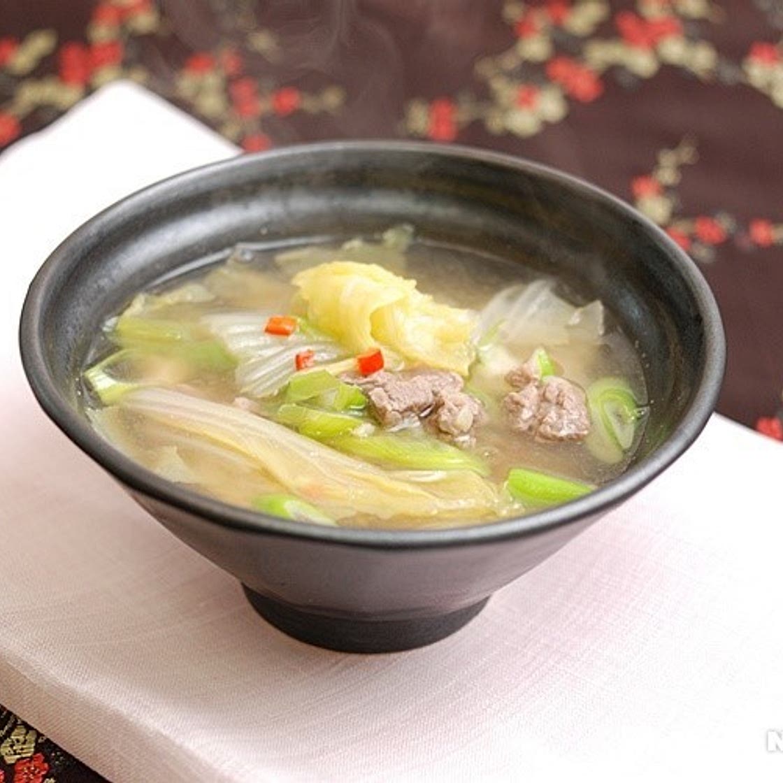 배춧국 만드는 법