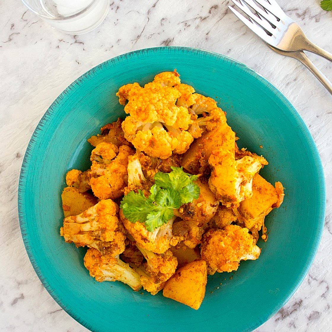 Aloo Gobi | Indian Potatoes and Cauliflower