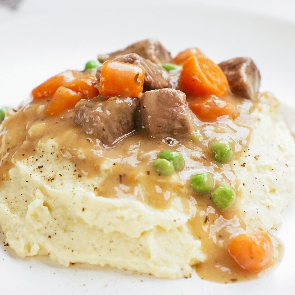 Irish Stew with Mashed Potatoes