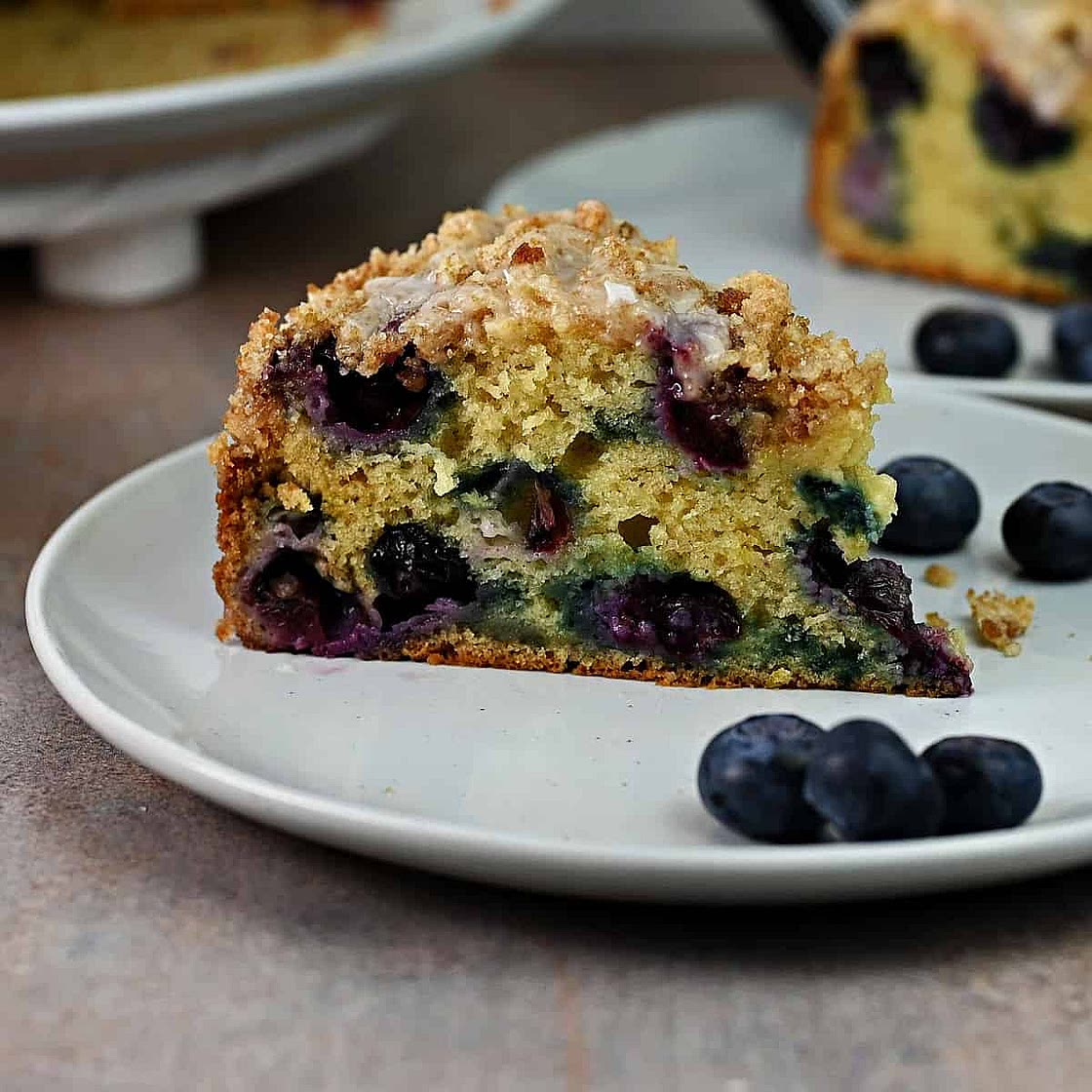 Blueberry Sour Cream Coffee Cake