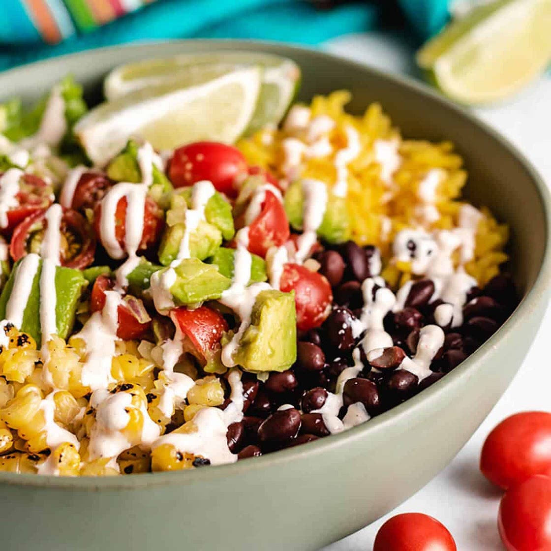 Meatless Burrito Bowls