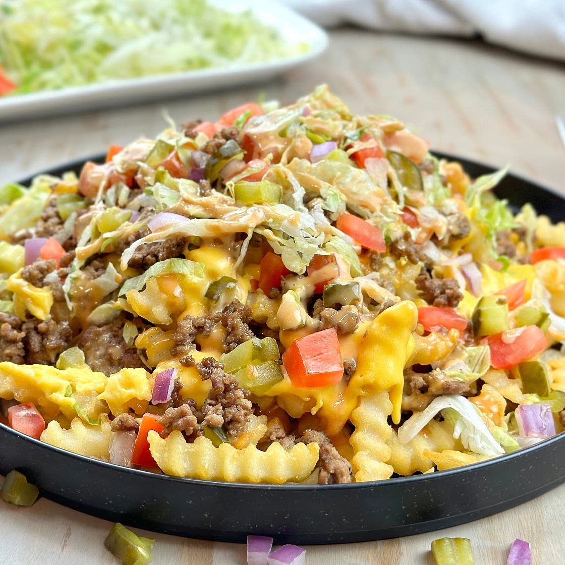 Cheeseburger Loaded Fries