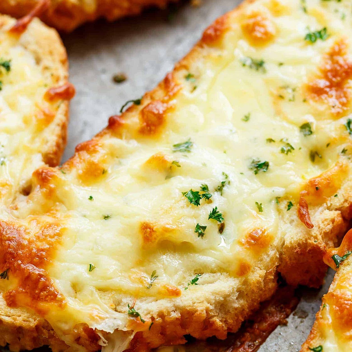 Single Serve Garlic Cheese Bread