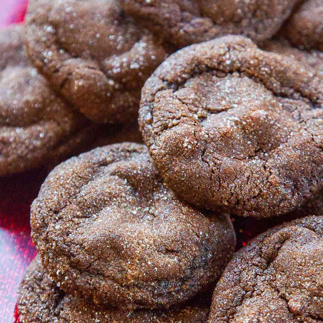Chocolate Gingerbread Cookies