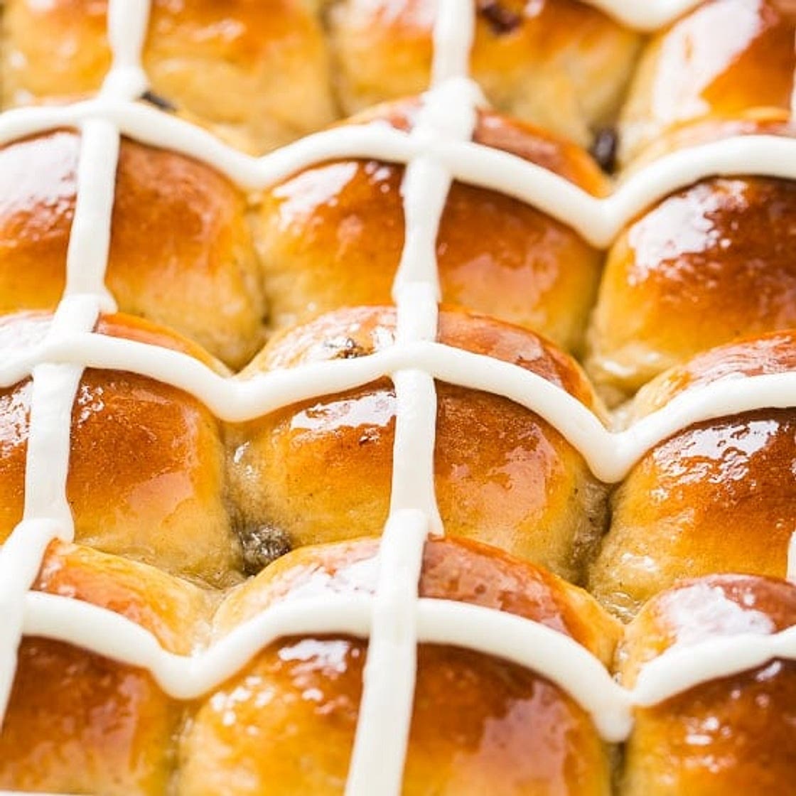 The Softest Hot Cross Buns