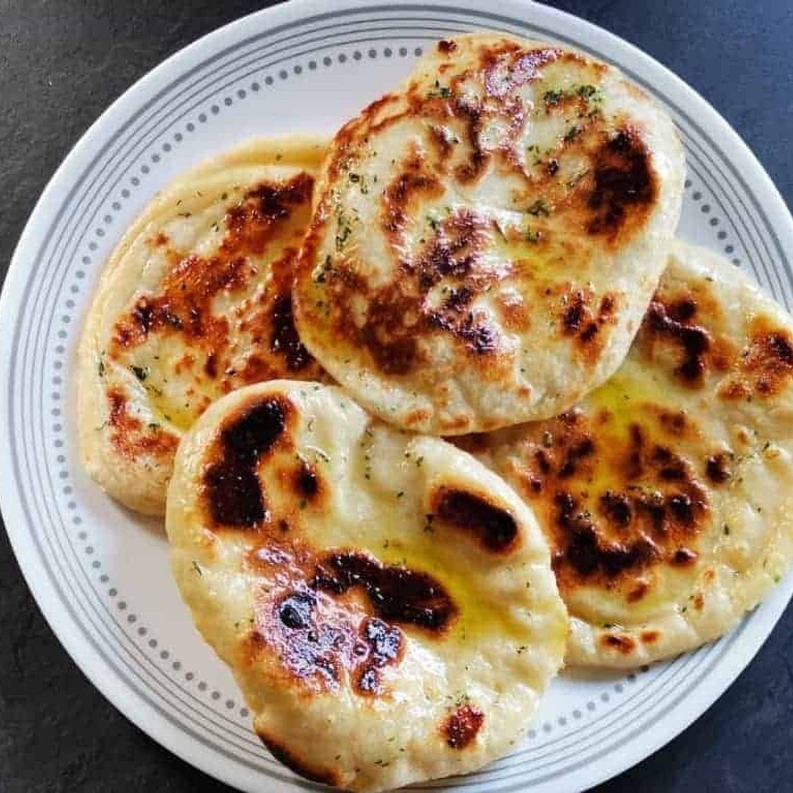 Very easy naan bread