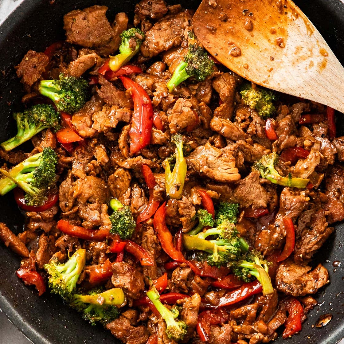 Honey Pepper Pork Stir Fry