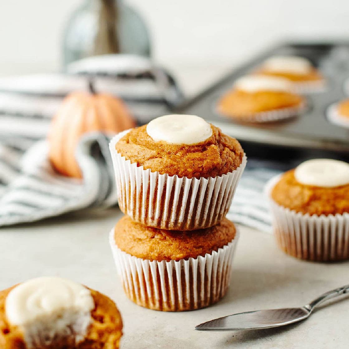 Pumpkin Cream Cheese Muffins (Starbucks Copycat)
