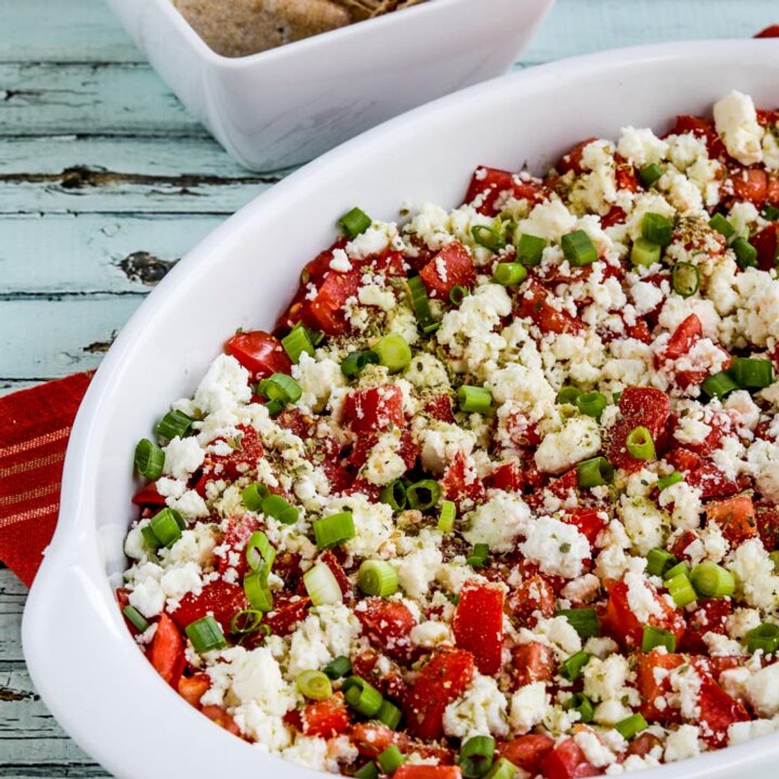 Greek Dip with Tomatoes and Feta