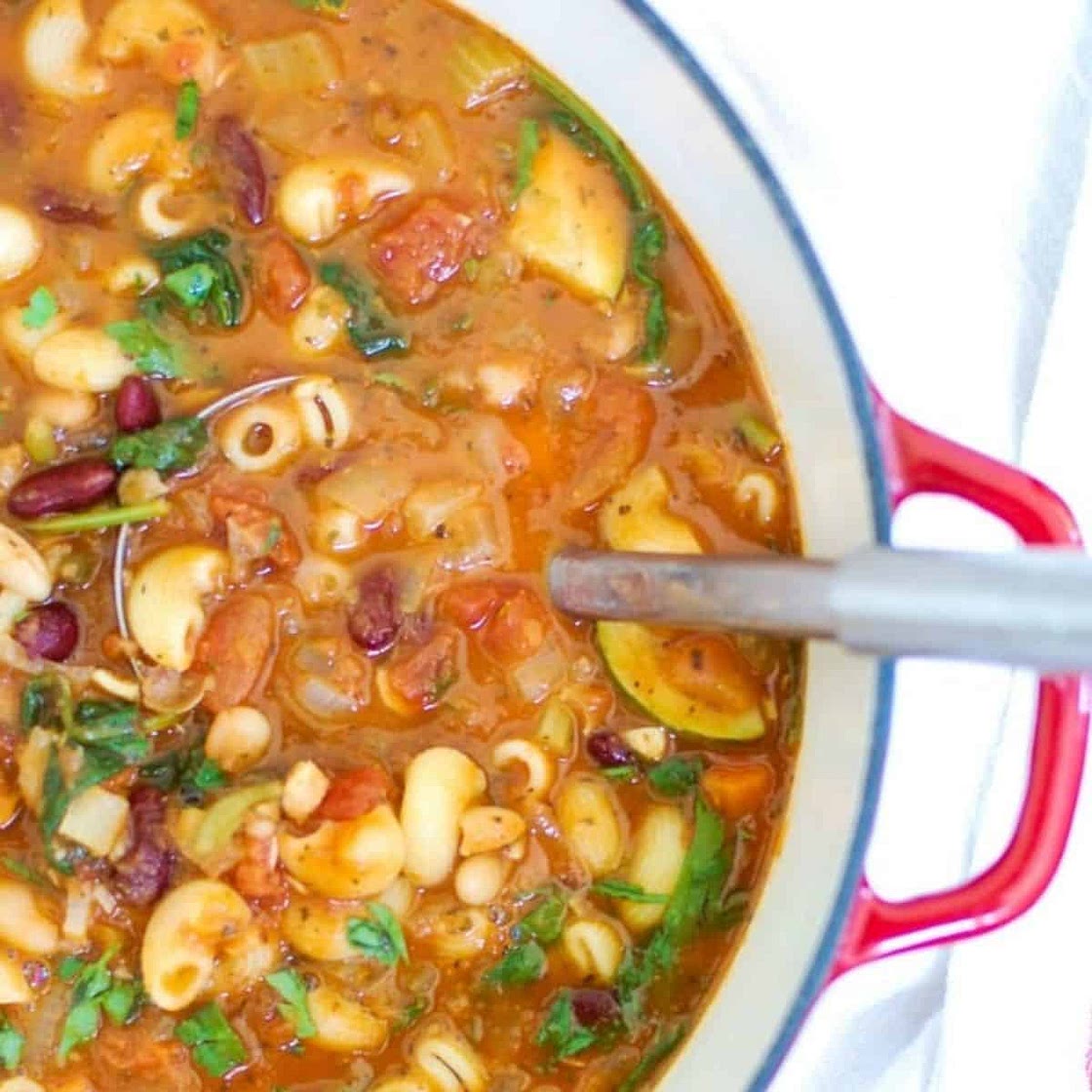 Homemade Minestrone Soup