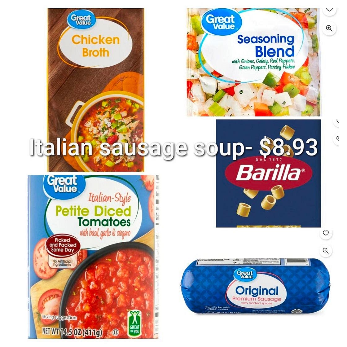 Italian sausage soup