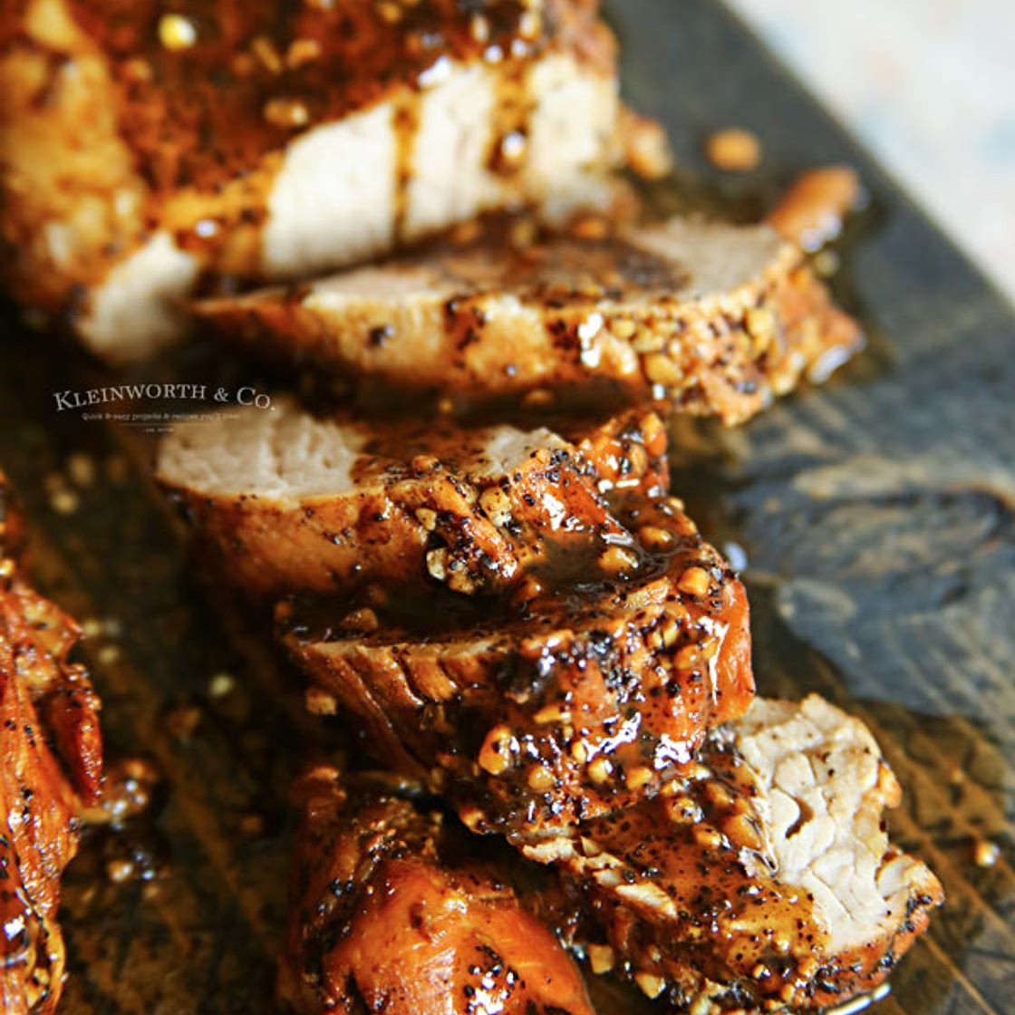 Instant Pot Garlic Pork Tenderloin